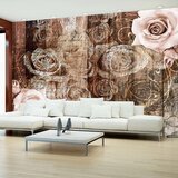  Tapeta - Old Wood &amp Roses 150x105 Cijene