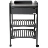 Troll nursery® previjalna miza s kolesi lux™ seal grey | Shoptok.si