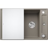 Blanco pomivalno korito AXIA III 45 S InFino SILGRANIT desko stekleno, z daljin. prim. - TARTUFI | Shoptok.si