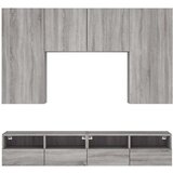  Komplet TV omaric 5-delni siva sonoma inženirski les | Shoptok.si