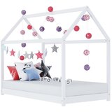  Za dječji krevet od masivne borovine bijeli 80 x 160 cm | shoptok.hr