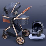 Thema Sport TSport ts-001a decija kolica tamno plava sa nosiljkom ( TS-001B PL )