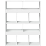  Regal za knjige bijeli 100 x 33 x 125,5 cm konstruirano drvo | shoptok.hr