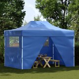  Sklopivi Pop-up Šator sa 4 Panela 3x4,5 m Plavi | shoptok.hr