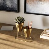 Opviq stona dekoracija 19x16x10 cm, zlatne boje | ePonuda.com