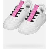 Geox White Girls Washiba Fast In Sneakers - Girls | Shoptok.si