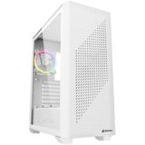  Kućište SHARKOON gaming, VS9 White RGB ATX, Tempered Glass, ventilator 3x120mm | Eponuda.ba