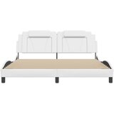  Okvir za krevet Viana bez madraca bijeli 180x200 cm od umjetne kože | shoptok.hr