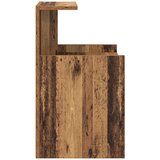vidaXL Ormarić za krevet Staro drvo 40 x 35 x 60 cm Iverica | shoptok.hr