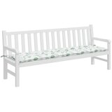  Jastuk za vrtnu klupu s uzorkom lišća 200x50x7 cm od tkanine | shoptok.hr