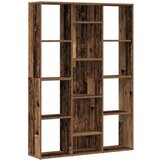 Maison Chic Knjižna omara - Knjižni regal starinski les 100x24x140 cm iverna plošča, (21725918) | Shoptok.si
