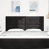  Uzglavlje Crna 180 cm Baršun | shoptok.hr