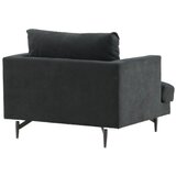 Venture Home fotelja Sofia, crna | shoptok.hr