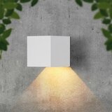  LED solarna zidna lampa sa senzorom LED/9W/3,7V 3000/4000/5000K IP65 2600mAh bela | Eponuda.com