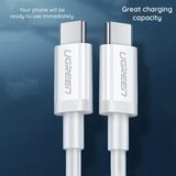 Ugreen Podatkovni kabel (60520) - USB-C na Type-C PD60W 3A 2m - bel | Shoptok.si