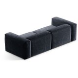 Cosmopolitan Design Prašno modra sedežna garnitura iz rebrastega žameta 264 cm Bergano – | Shoptok.si