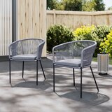 Bessagi Garden Set Vrtnih Stolov Victor, 2 Kos, Temno Siva Cene