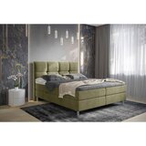 Esposa POSTELJA Z VZMETNICO 140 cm x 200 cm , tekstil olivno zelena | Shoptok.si