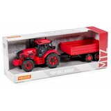  traktor sa prikolicom crveni 91345 | ePonuda.com
