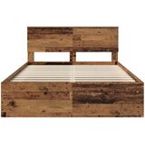  Krevetna konstrukcija Staro drvo 150 x 200 cm Konstruirano drvo | Eponuda.ba