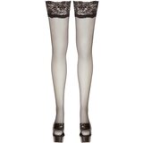 Cottelli - fiks za bedra s čipkastim rubom širine 11 cm (crni) - 3 | shoptok.hr