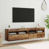 TV zidni ormari Zidne 2 pcs Staro drvo 80 x 30 x 40 cm | Eponuda.ba
