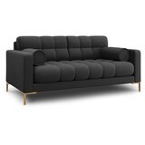 Cosmopolitan Design Temno siva sedežna garnitura 152 cm Bali – | Shoptok.si
