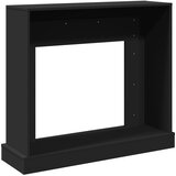  Okvir za kamin crni 100 x 30 x 87,5 cm od konstruiranog drva | shoptok.hr