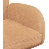  Okretne blagovaonske stolice 2 pcs Bouclé Bež 54 x 58 x 87 cm | Eponuda.ba
