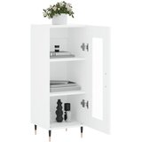  Komoda bijela 34,5 x 34 x 90 cm od konstruiranog drva | shoptok.hr