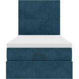  Okvir kreveta s madracima tamnoplavi 90x190cm baršunasti | shoptok.hr