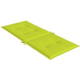  Blazine za vrtne stole 4 kosi svetlo zelene 120x50x3 cm blago, (20623768) | Shoptok.si