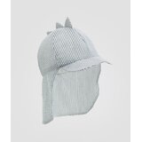 Reserved Šešir s prugama - boja kože | shoptok.hr