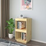 vidaXL Knjižna omara 40x35x71 cm trdna borovina Cene