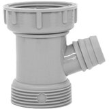 INF Rešitev za odtok pomivalnega korita - 45 mm T-konektor z eno režo za kartico, (21277854) | Shoptok.si