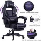 gejmerske stolice 9015- Black