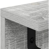 vidaXL Nadwyčajna obešalnik za plašče Siva sonoma 40 x 10.5 x 10.5 cm | Shoptok.si