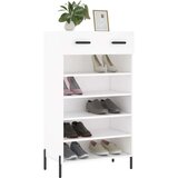 Ormarić Omarica za čevlje bela 60x35x105 cm inženirski les, (20796070) | Shoptok.si