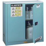 Justrite FM varnostna omara, VxŠxG 1118 x 1092 x 457 mm, ročno zapiranje vrat, za vodi škodljive snovi, rumena | Shoptok.si