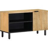 vidaXL TV omarica rjava 80x31,5x46 cm masivni les Mango Cene