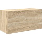 Maison Chic Kopalniška stenska omarica - Kopalniške omarica sonoma hrast 60x25x30 cm inž. les iu985, (22063977) Cene
