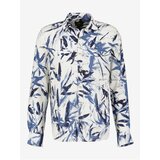 Lerros Blue and white men's patterned shirt - Mens | shoptok.hr