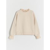 Reserved Girls` jogging top - bež Cene