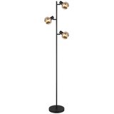Globo 54309SB - Podna lampa TOKKI 3xE14/40W/230V crna | Eponuda.com
