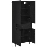  Highboard Crni hrast 69,5 x 34 x 180 cm Konstruirano drvo | shoptok.hr
