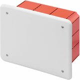 GEWISS razvodna kutija za beton sa poklopcem GW48005 160x130x70mm crveno-bela Cene