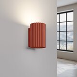 Nice Lamps Opečnato oranžna stenska svetilka Gleam – | Shoptok.si