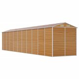  Vrtno spremište svjetlosmeđe 191 x 895 x 198 cm pocinčani čelik | shoptok.hr