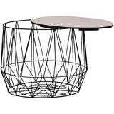  Stolići za kavu 2 kom crni | Shoptok.si