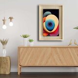 WALLXPERT Ahsakca - 056 Višenamenska Dekorativna Slika u Ram | Eponuda.com